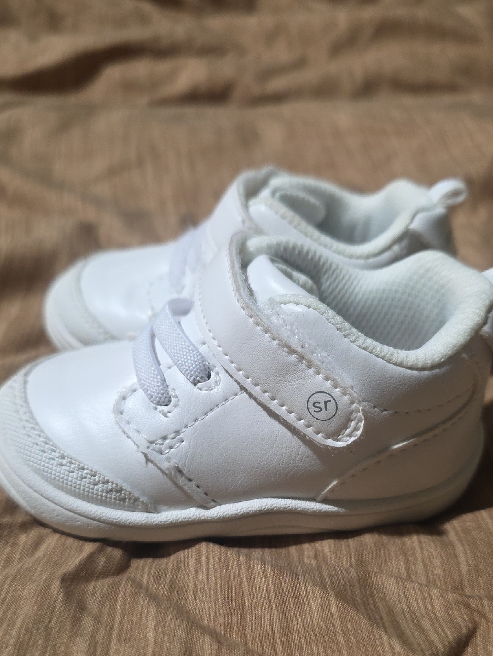 White Stride Rite 360 Kids Sneakers - Lightweight Casual Shoes